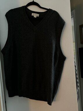 Grunge Dark Academia Cashmere Vest